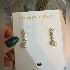 Untamed petals earrings by Amanda  judge